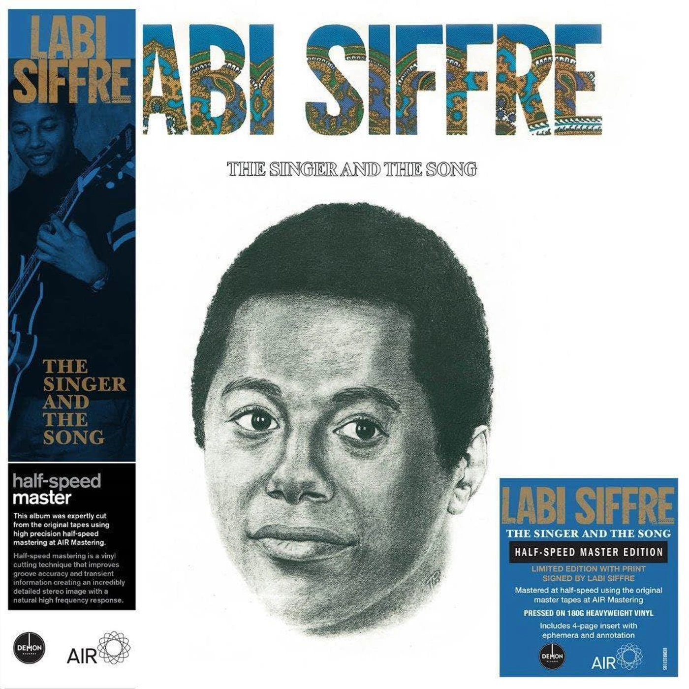 Labi Siffre Singer & The Song [Half-speed Master Edition/180G) Vinyl Record