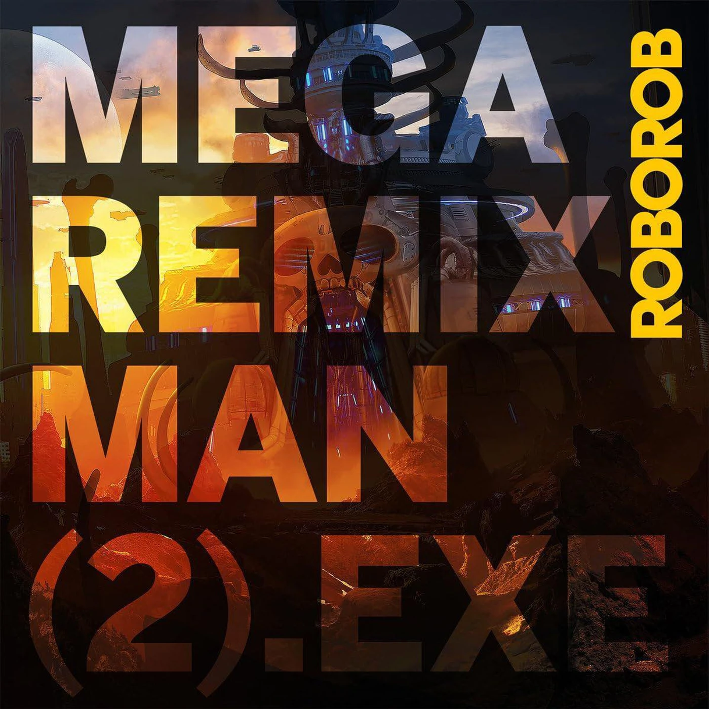 RoboRob Mega Remix Man (2) .Exe [Clear] Vinyl Record