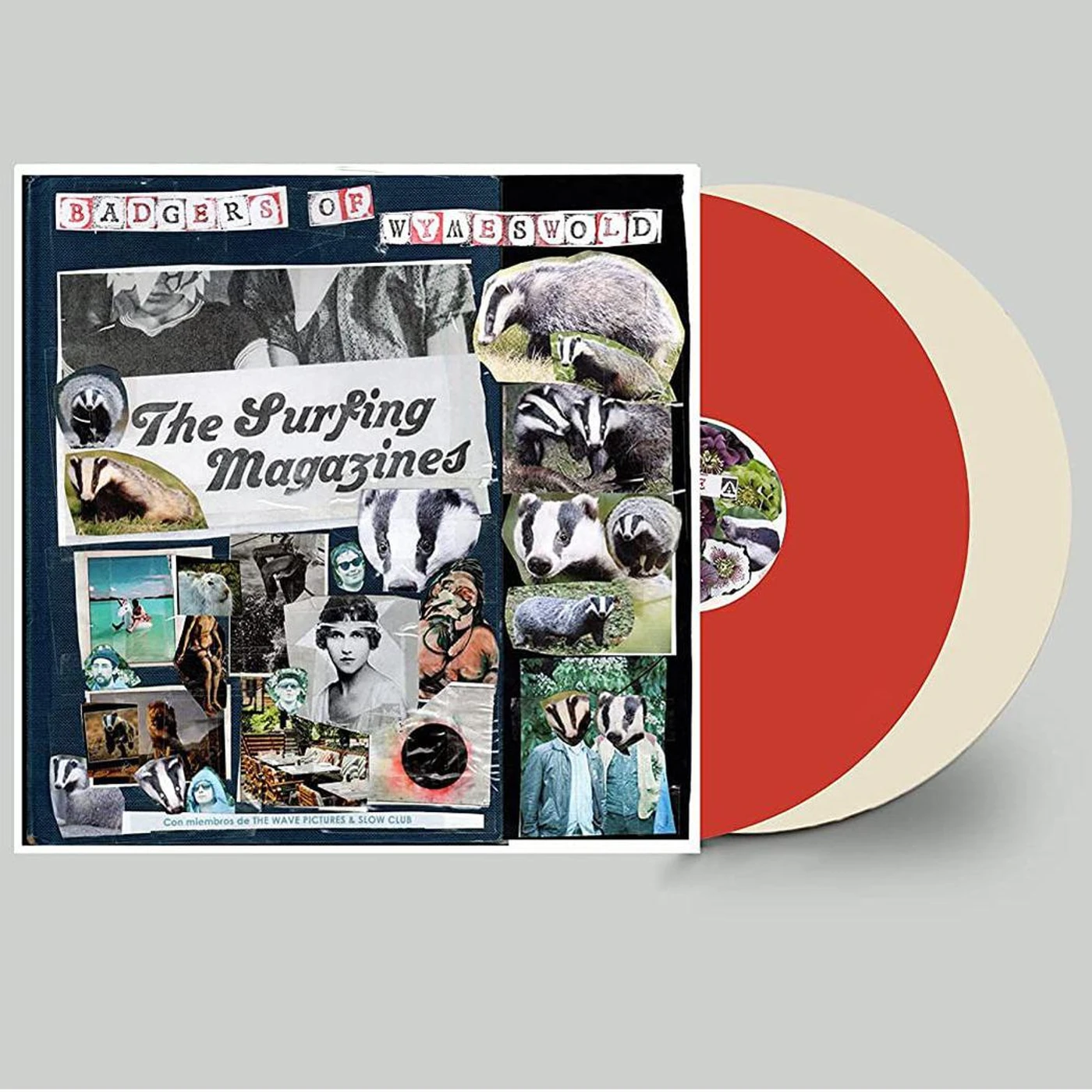 The Surfing Magazines Badgers Of Wymeswold (2LP/Red & Cream) Vinyl Record