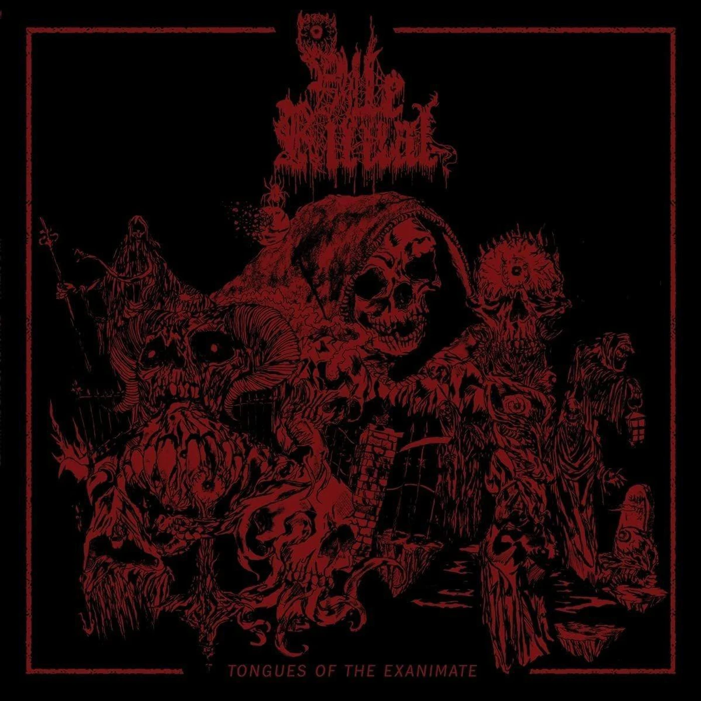 Vile Ritual TONGUES OF THE EXANIMATE Vinyl Record