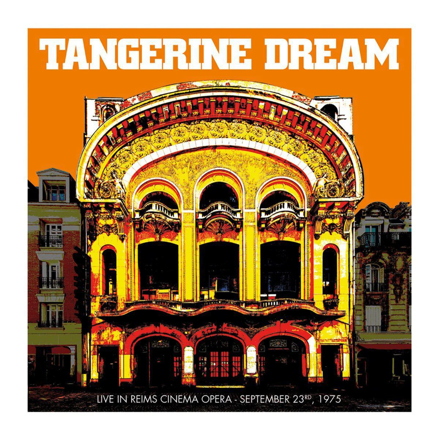 Tangerine Dream Live At Reims Cinema Opera (September 23Rd, 1975) (Deluxe/2Lp/Orange & Blue Vinyl) (RSD) Vinyl Record