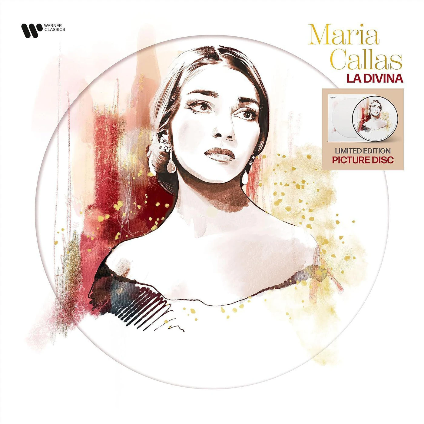 Maria Callas La Divina - Compilation (Picture Disc) Vinyl Record
