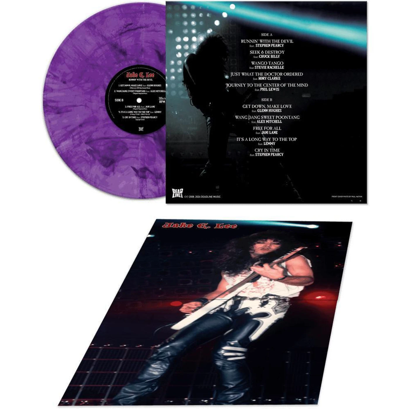 Jake E. Lee Runnin' With The Devil (Purple) Vinyl Record