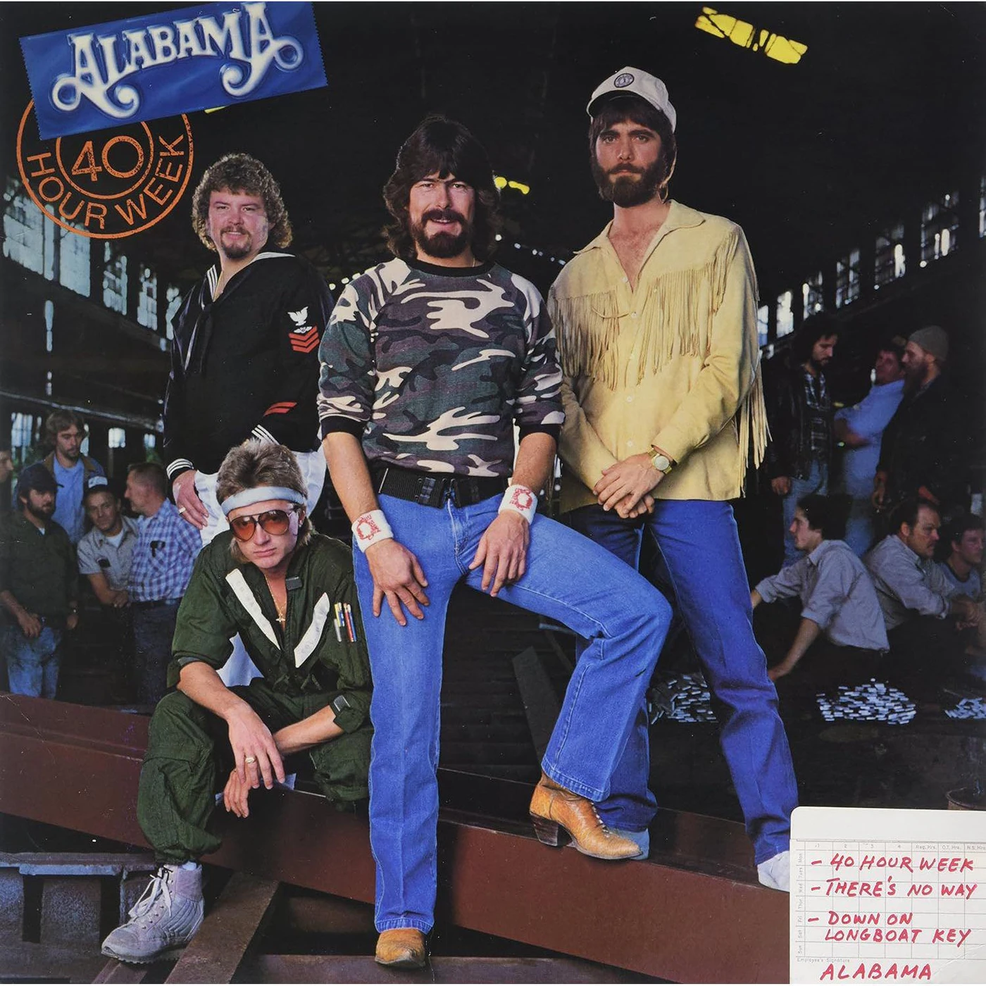 Alabama 40 Hour Week Vinyl Record