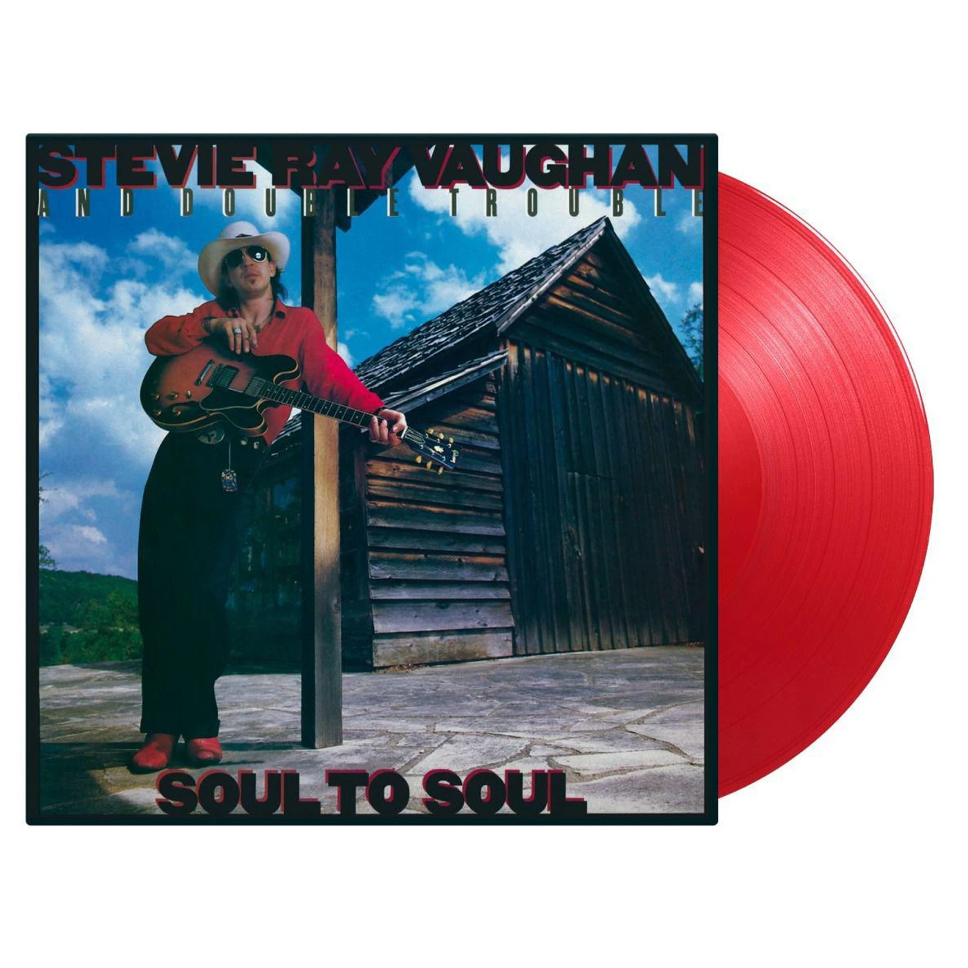 Stevie Ray Vaughan Soul To Soul (180g/Translucent Red) Vinyl Record