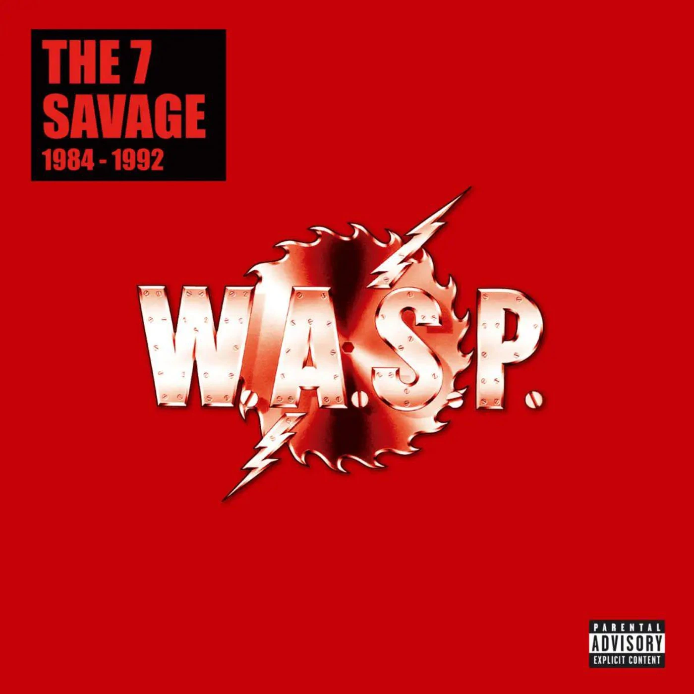 W.A.S.P. 7 Savage: 1984-1992 (The Second Edition) (8lp) Vinyl Record