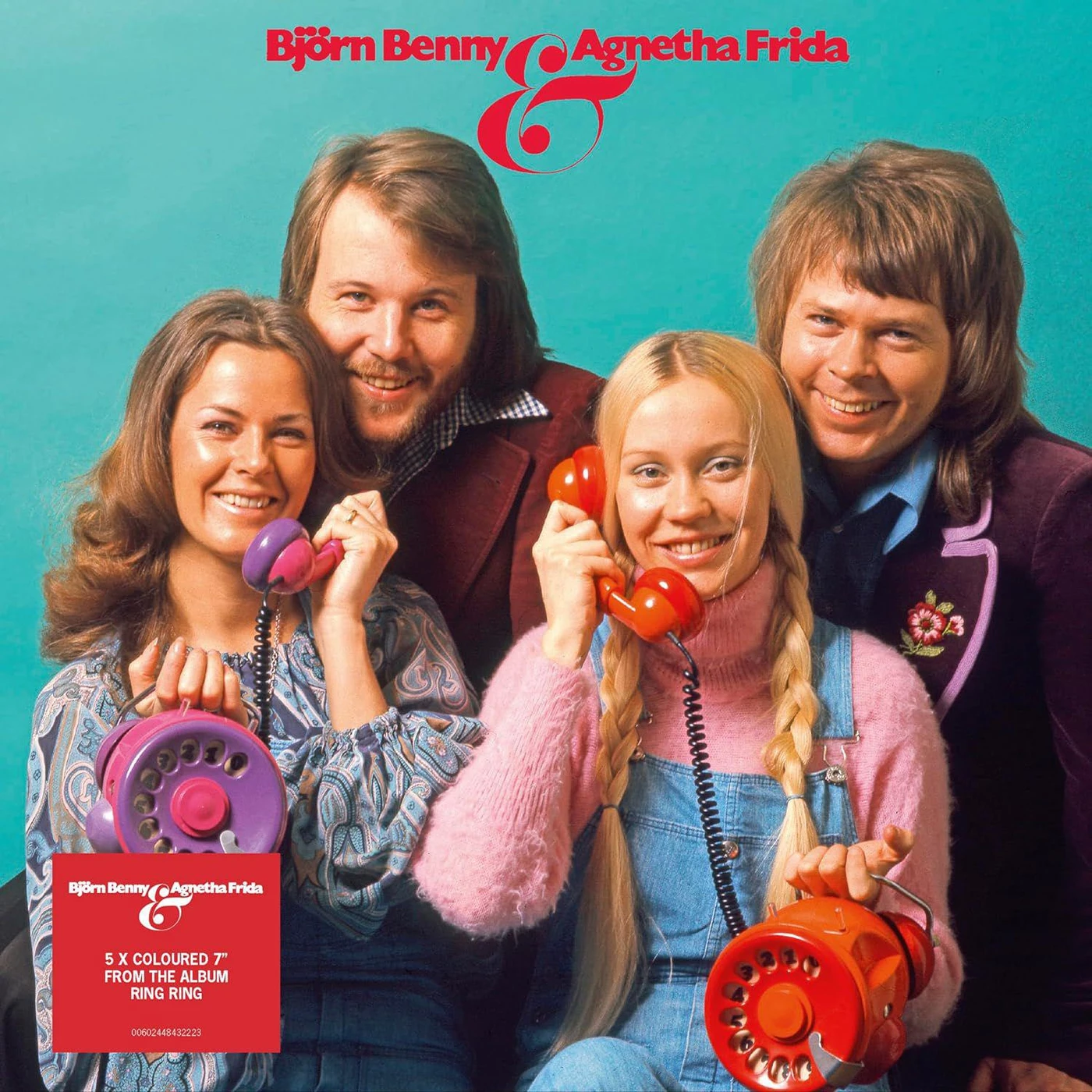 ABBA Ring Ring: 50Th Anniversary (7in/5LP/Colored) Boxset Vinyl Record
