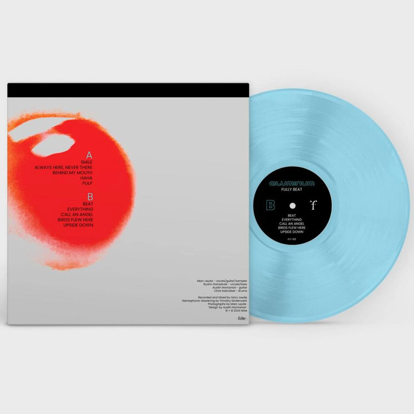 Aluminum Fully Beat (Pale Blue) Vinyl Record