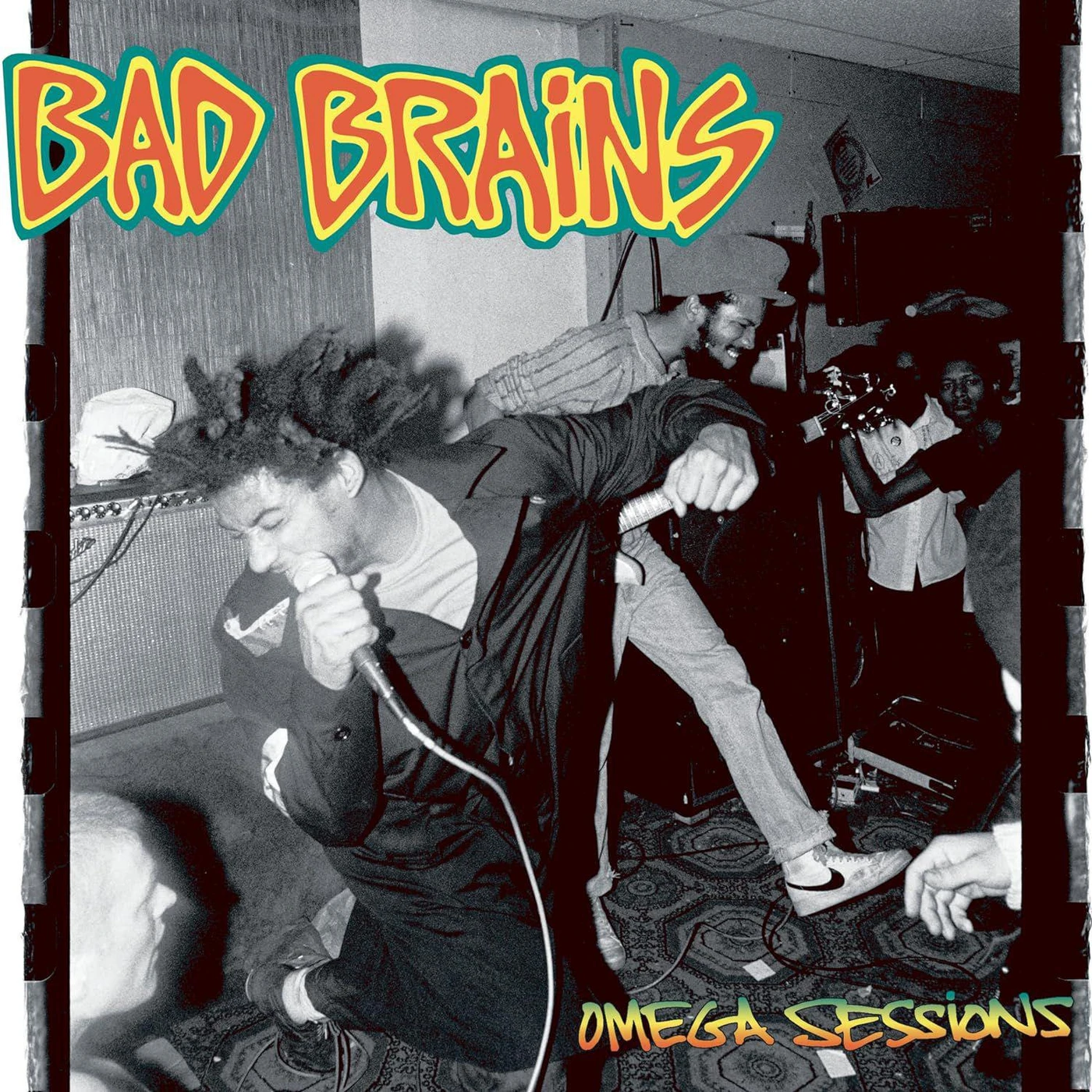 Bad Brains Omega Sessions (Red) Vinyl Record
