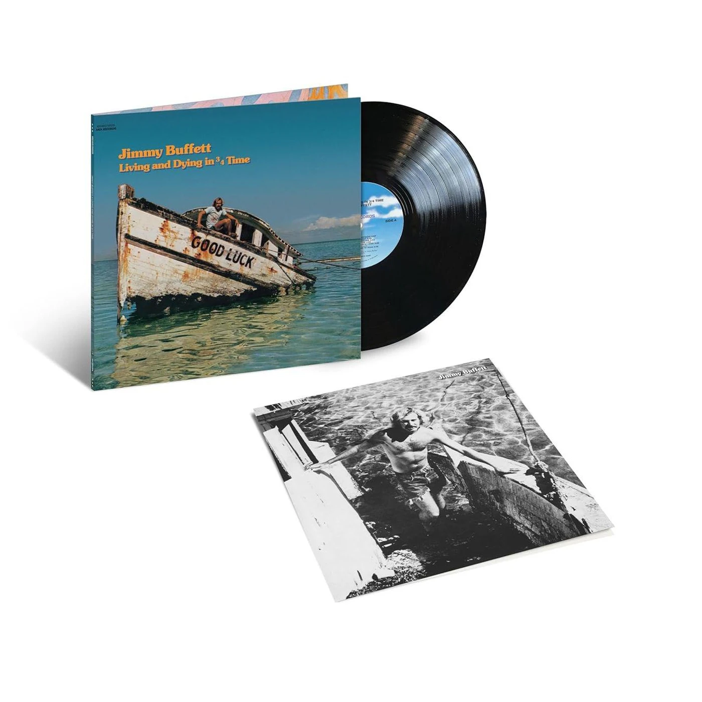 Jimmy Buffett Living And Dying In 3/4 Time Vinyl Record