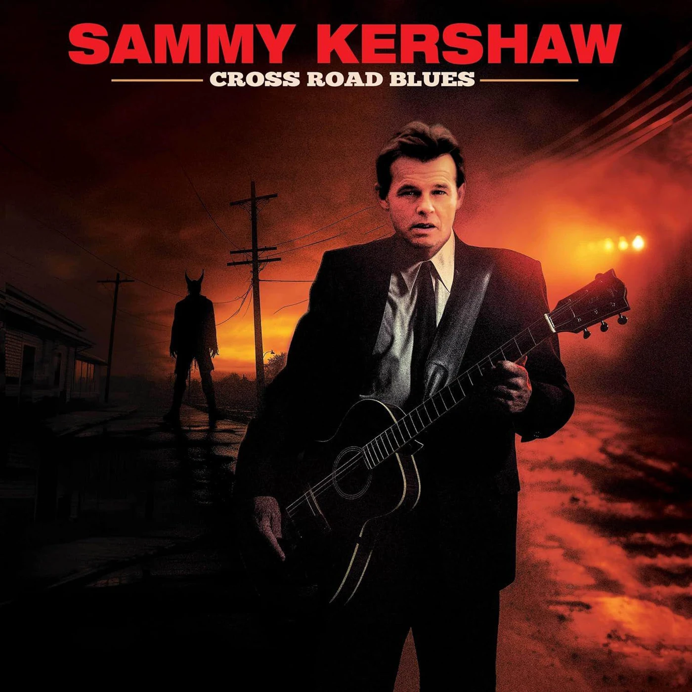 Sammy Kershaw Cross Road Blues (Red) Vinyl Record