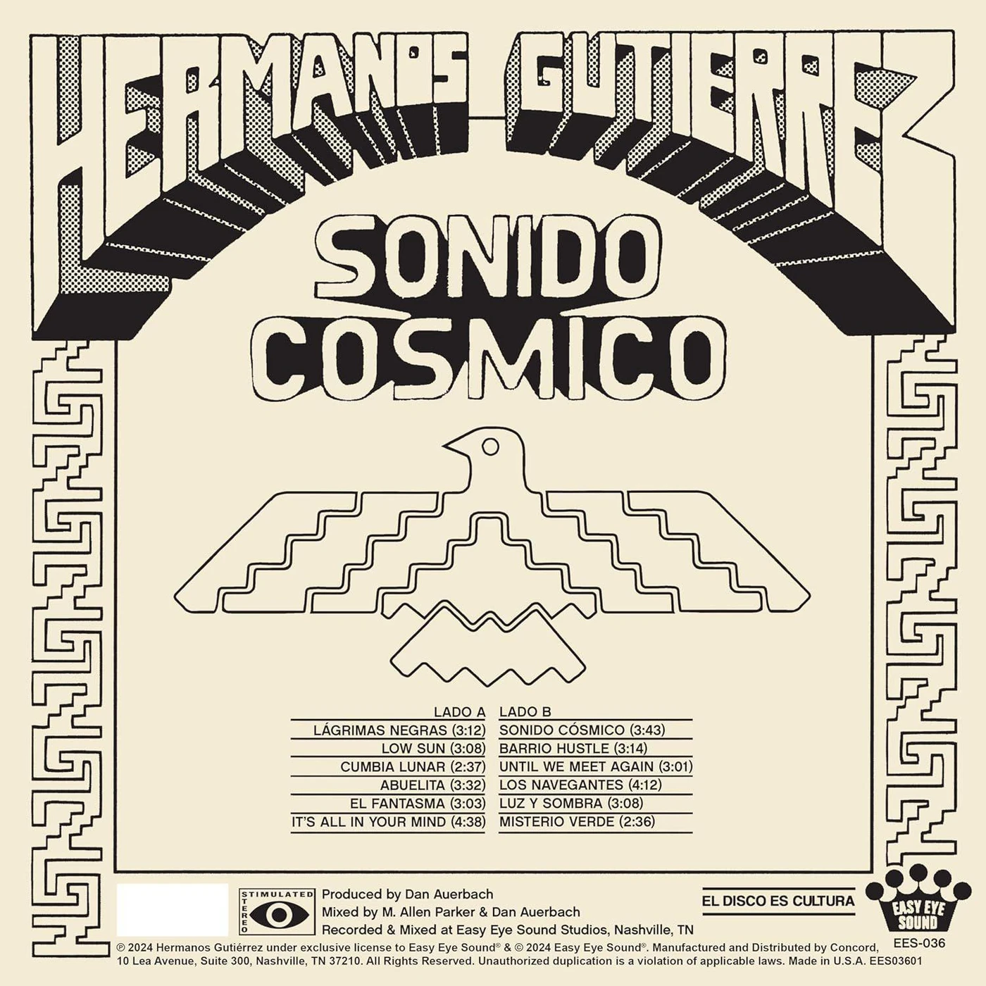 Hermanos Gutiérrez Sonido Cósmico Vinyl Record