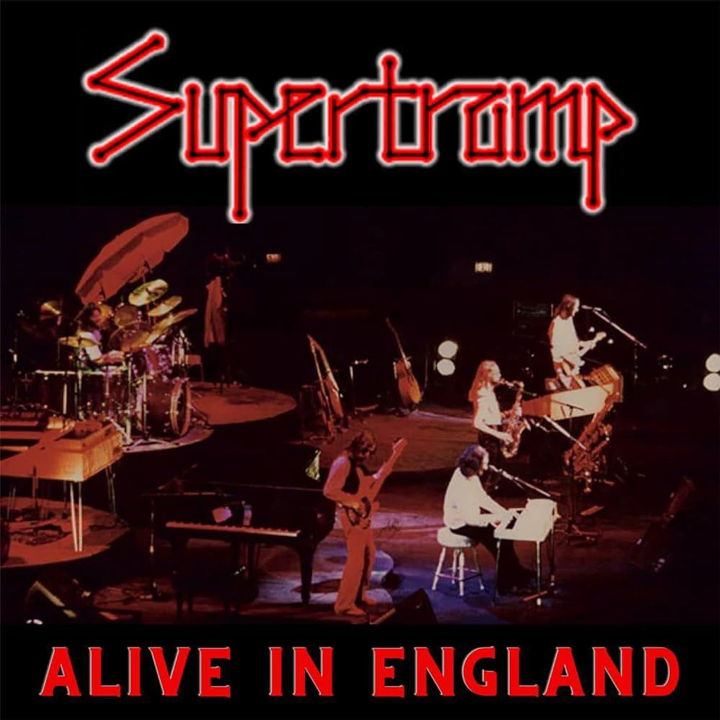 Supertramp Alive In England (2lp/Red Marble) Vinyl Record