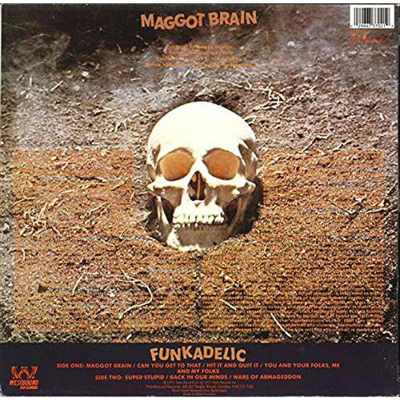 Funkadelic MAGGOT BRAIN Vinyl Record