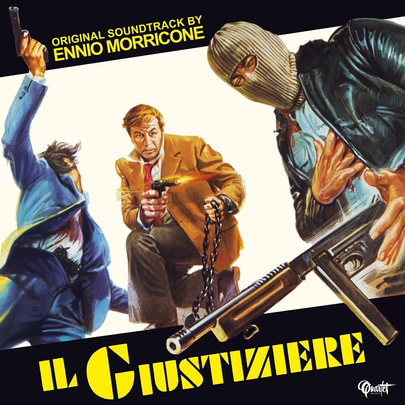 Ennio Morricone Il Giustiziere (The Human Factor Original Soundtrack) Vinyl Record