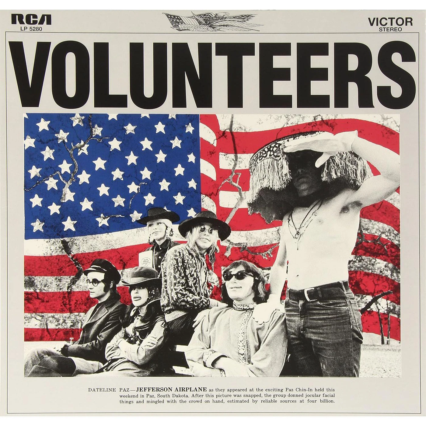 Jefferson Airplane Volunteers Vinyl Record