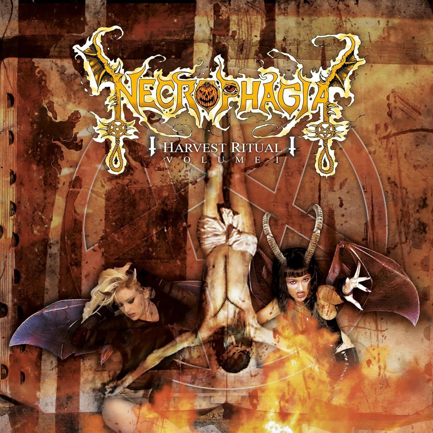 Necrophagia Harvest Ritual Volume One Vinyl Record
