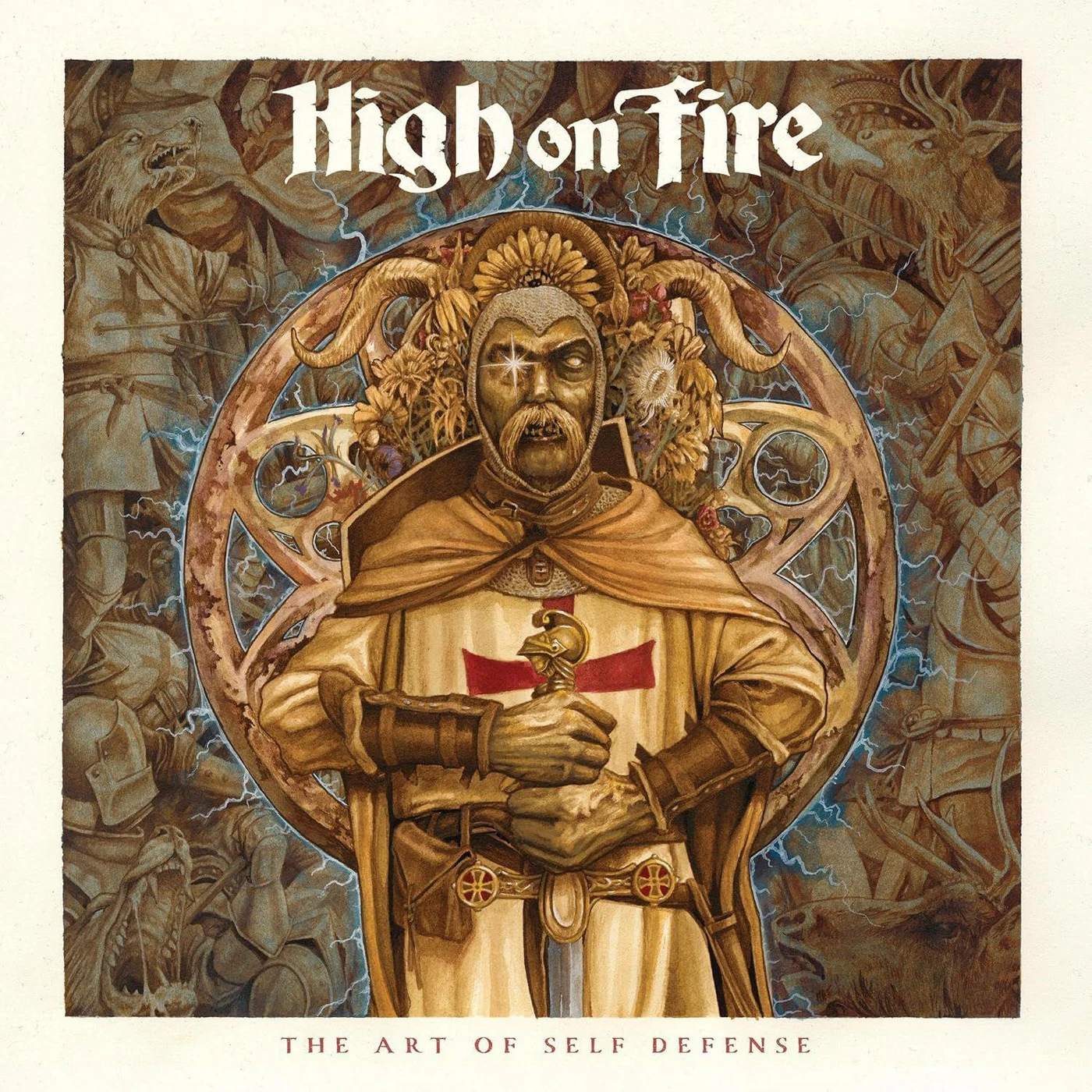 High On Fire Art Of Self Defense (Silver) Vinyl Record