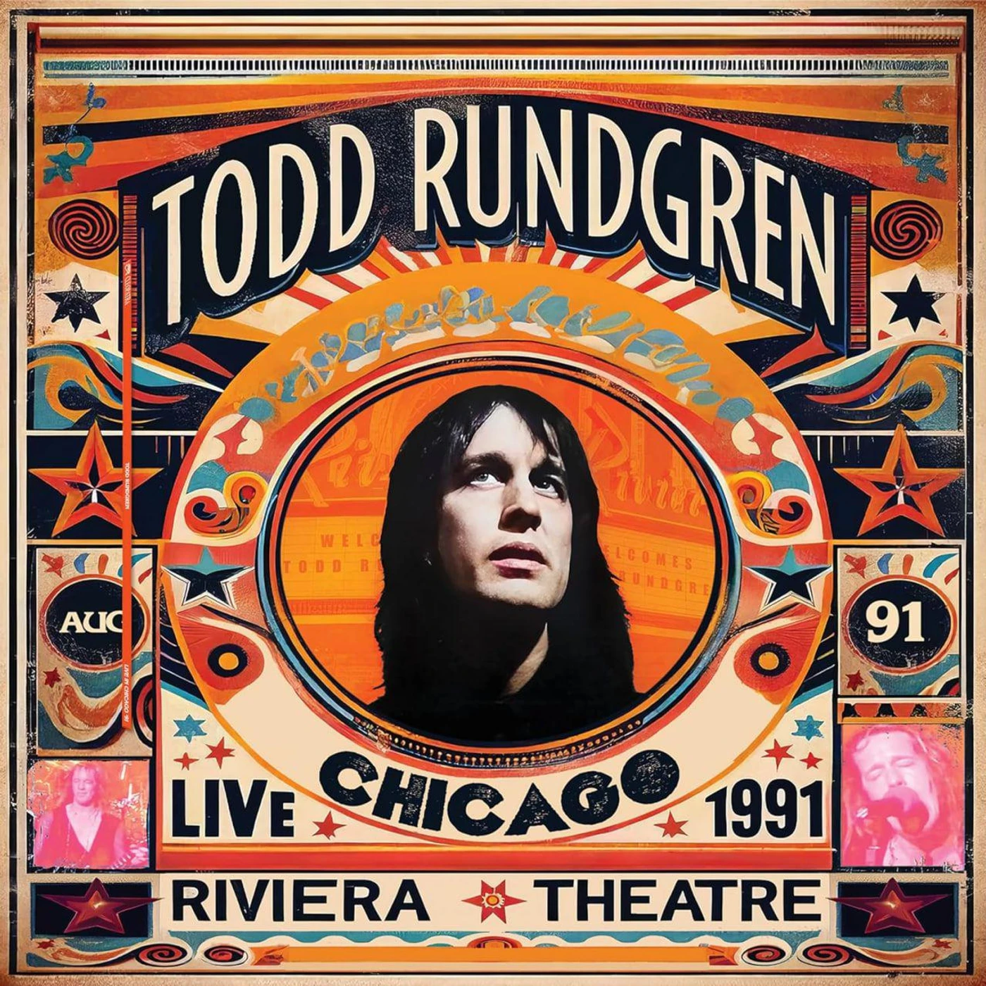 Todd Rundgren Live In Chicago '91 (2LP/Red) Vinyl Record