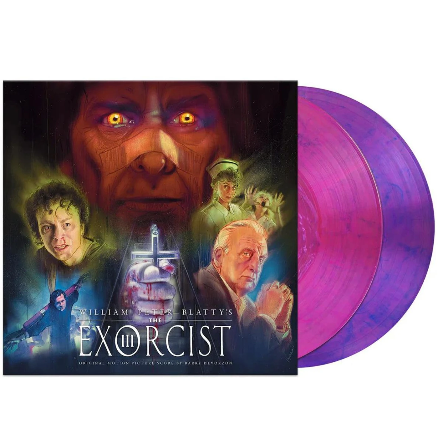 Barry DeVorzon Exorcist III Original Soundtrack (2LP/Neon Purple Smoke/150G) Vinyl Record