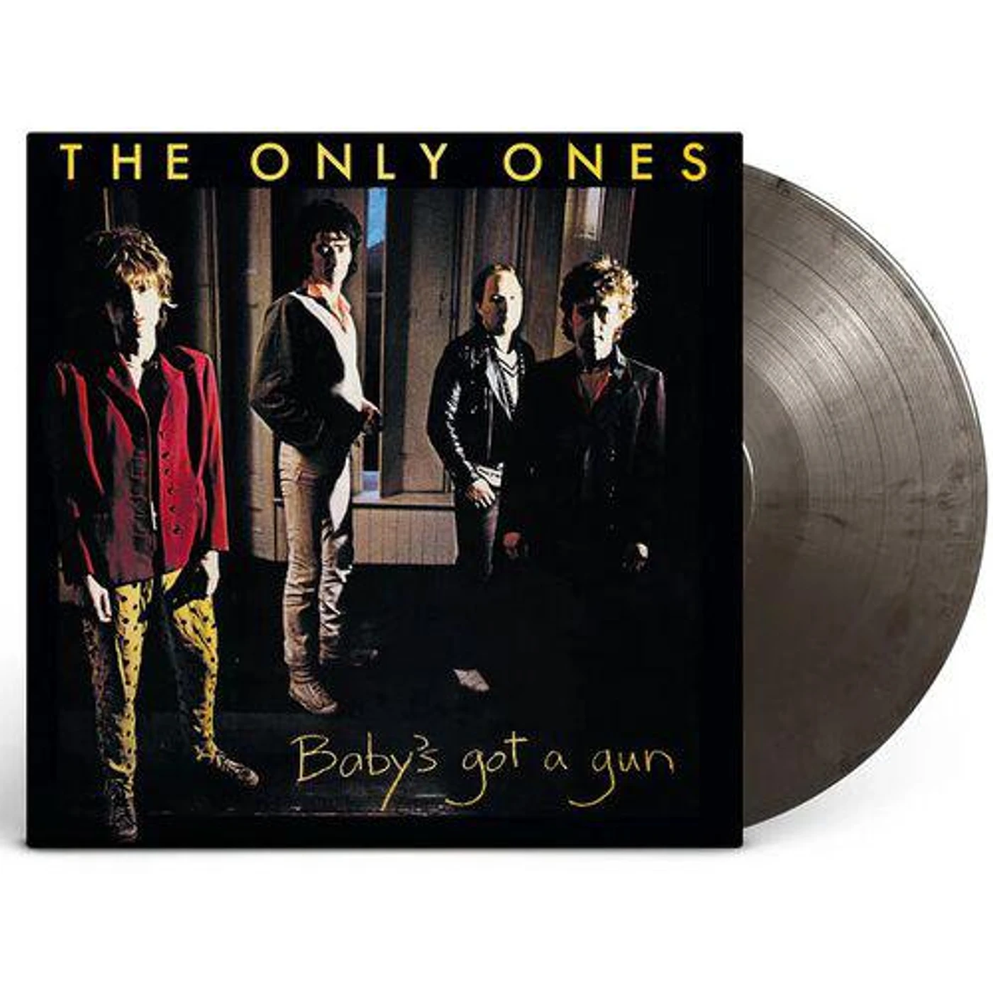 The Only Ones Baby's Got A Gun (Limited Remastered Silver & Black Marble) Vinyl Record