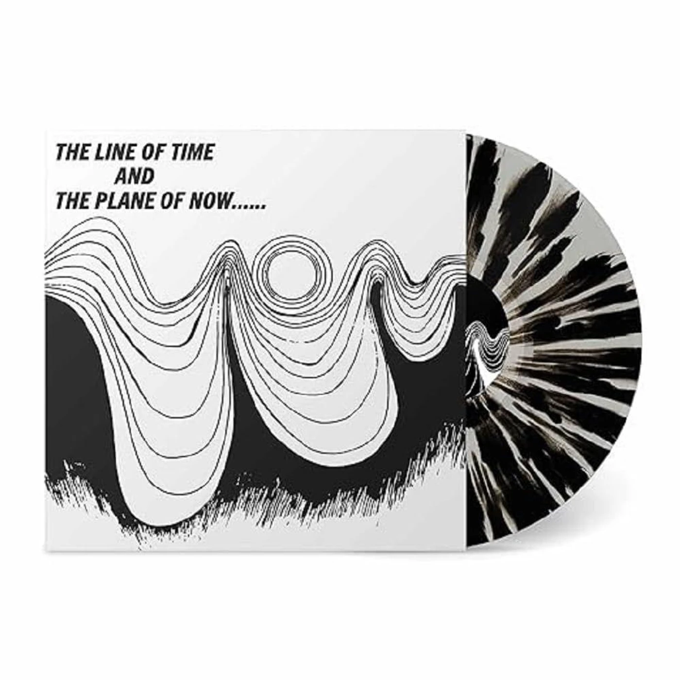 Shira Small The Line of Time and the Plane of Now (White W/ Black Splatter) Vinyl Record