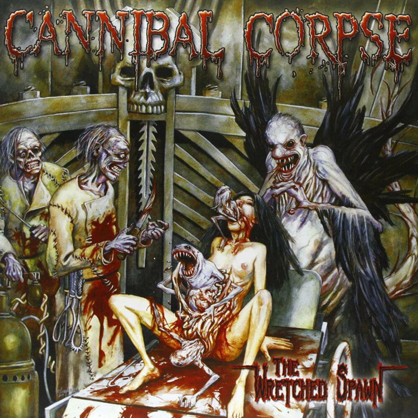 Cannibal Corpse Wretched Spawn 25Th Aniversary Picture Disc Vinyl Record