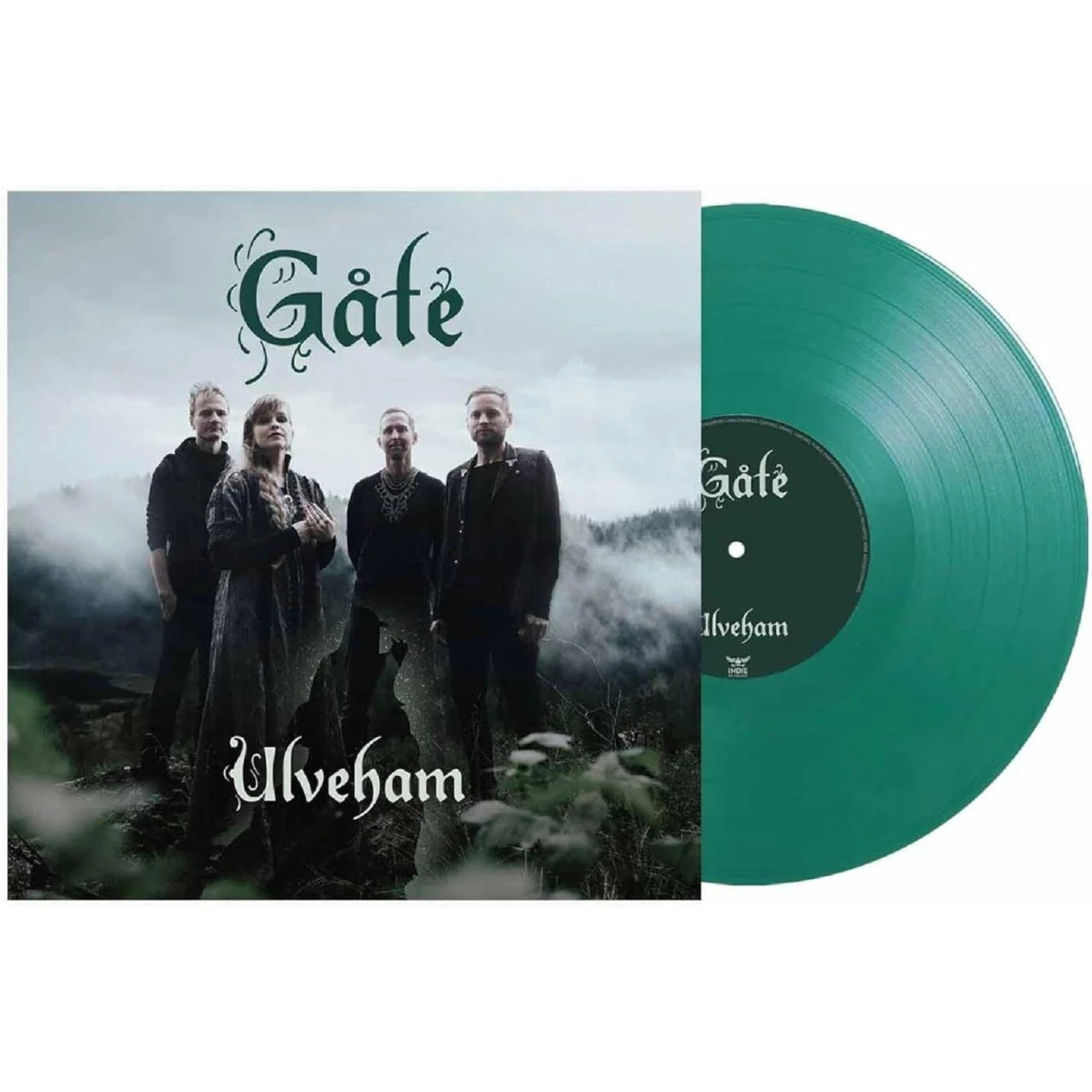 Gate ULVEHAM (GREEN VINYL) Vinyl Record