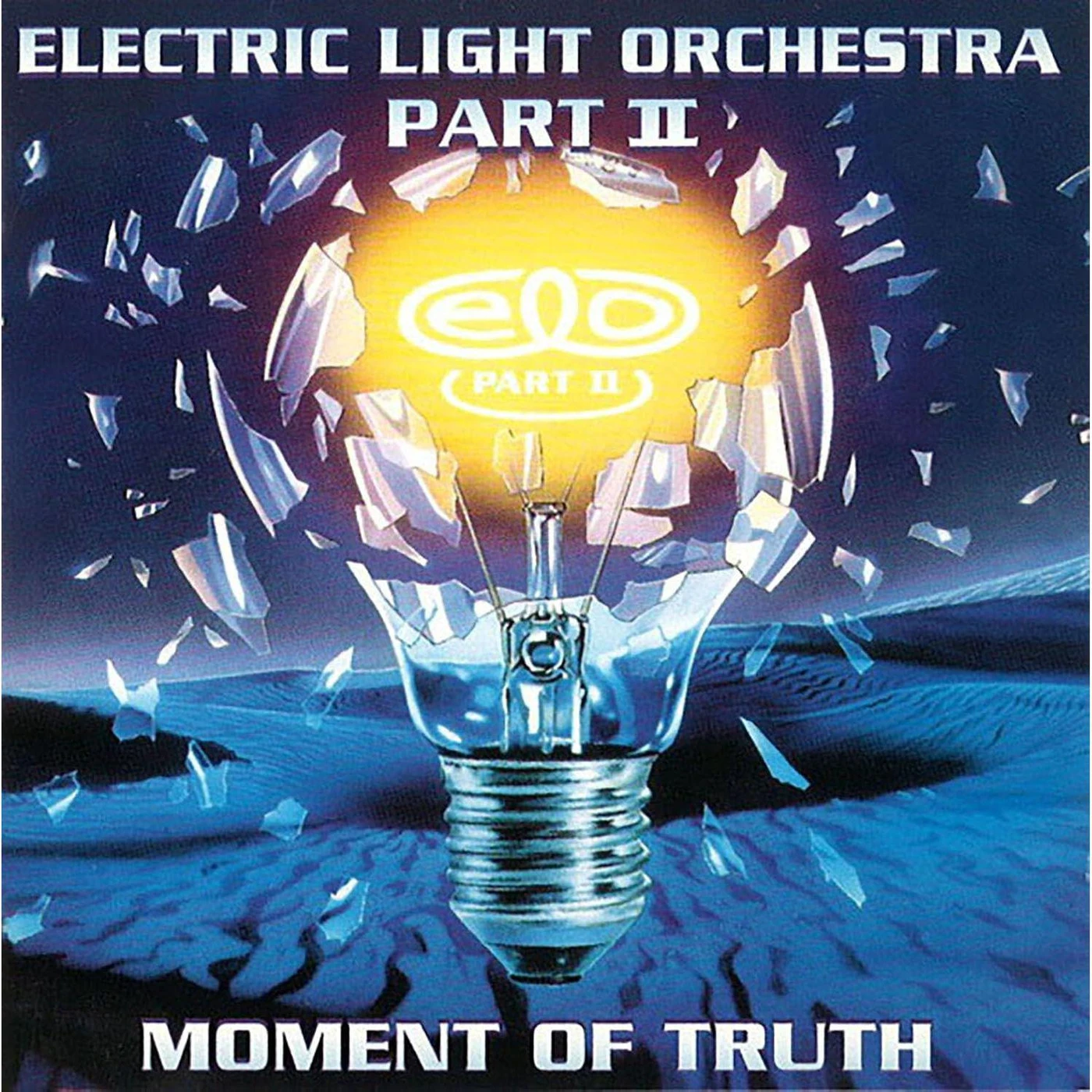 ELO (Electric Light Orchestra) MOMENT OF TRUTH (ORANGE VINYL) Vinyl Record