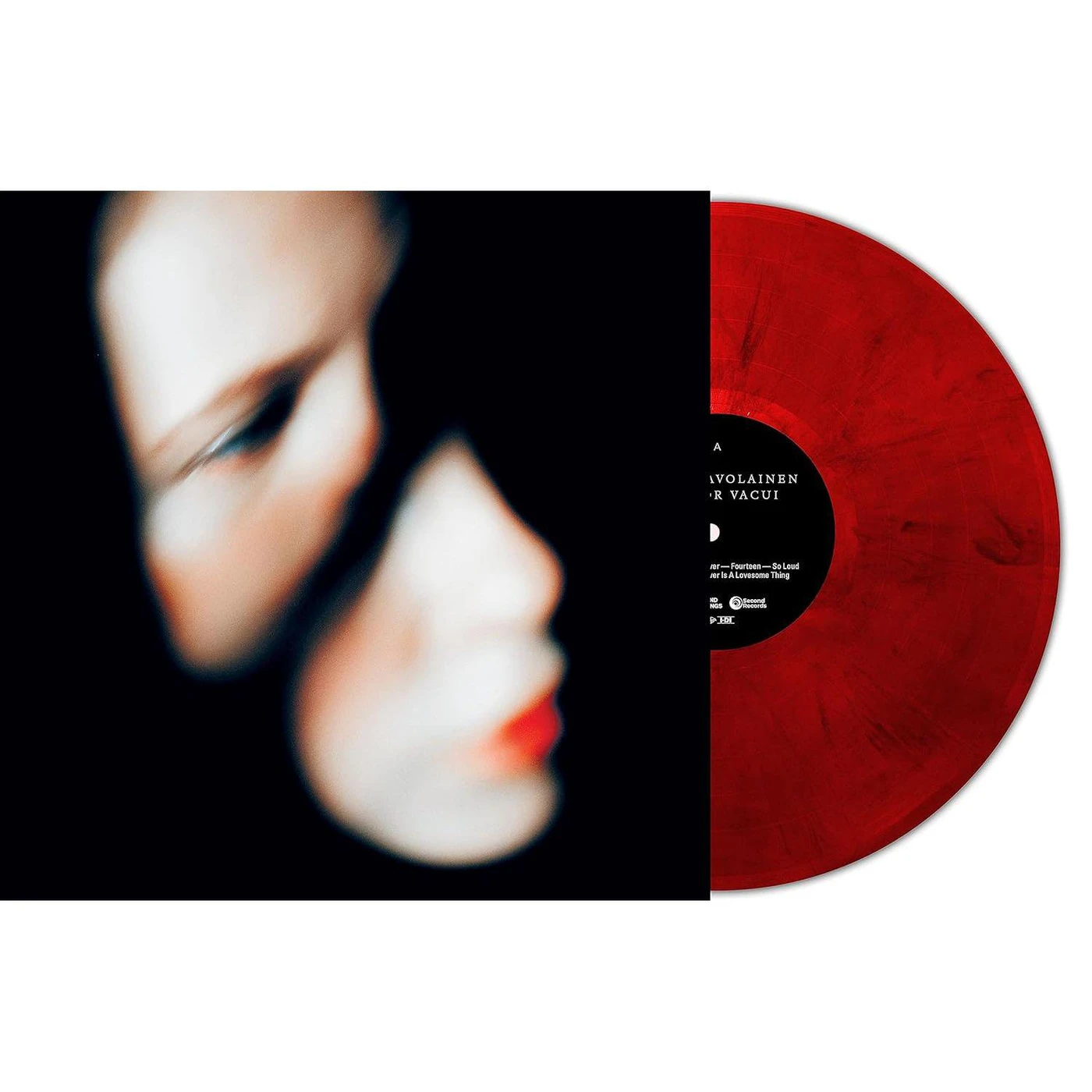 Selma Savolainen Horror Vacui (Red Marbled) Vinyl Record