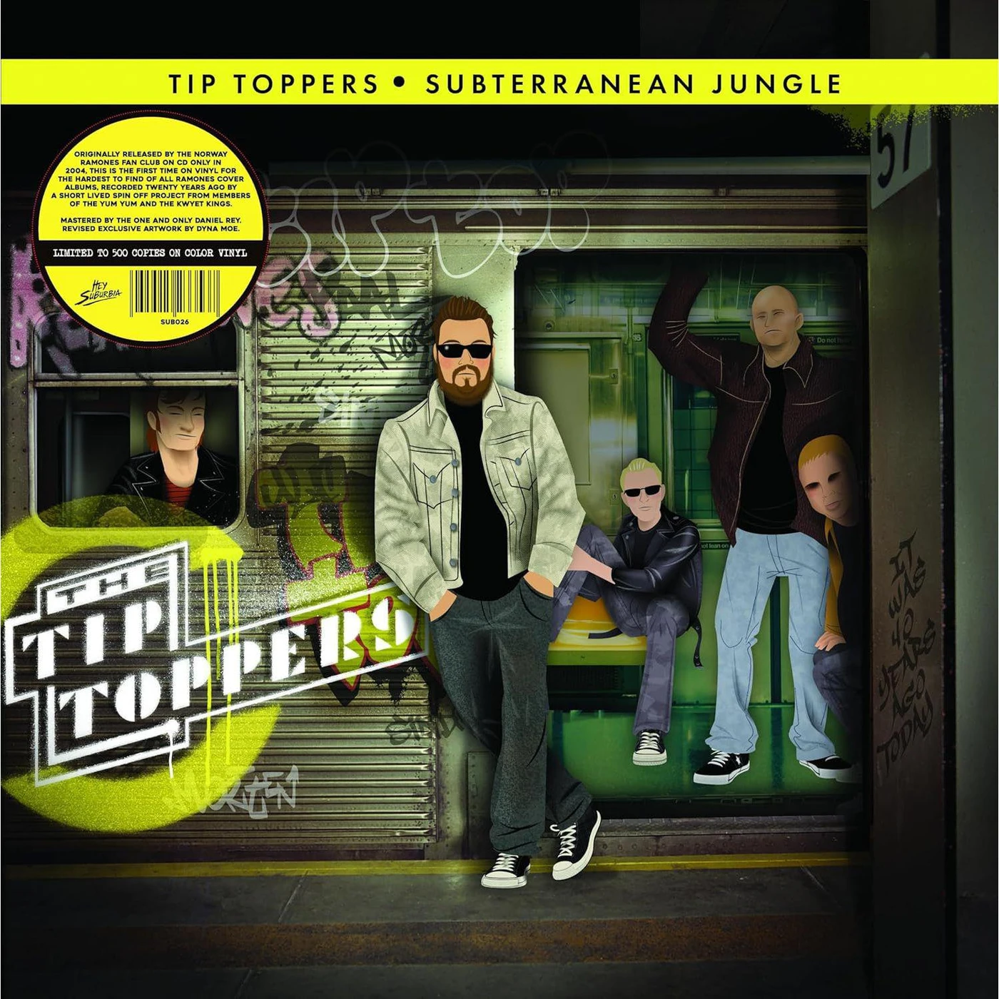 Tip Toppers Subterranean Jungle Vinyl Record