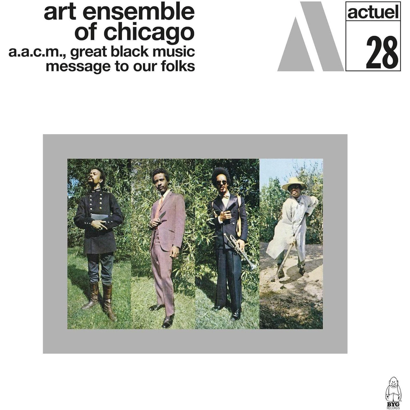 Art Ensemble Of Chicago Message To Our Folks (Green Marbled) Vinyl Record