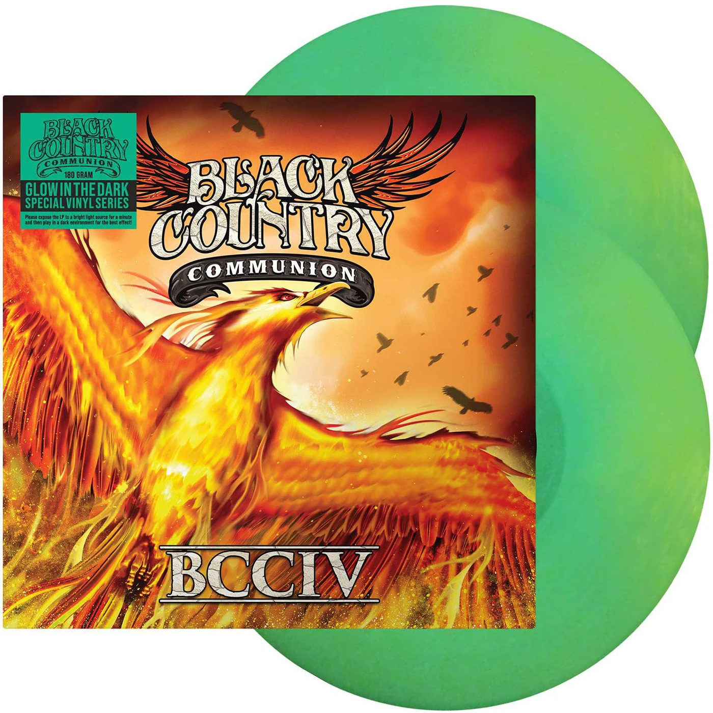 Black Country Communion BCCIV (2LP/Glow In Dark) Vinyl Record