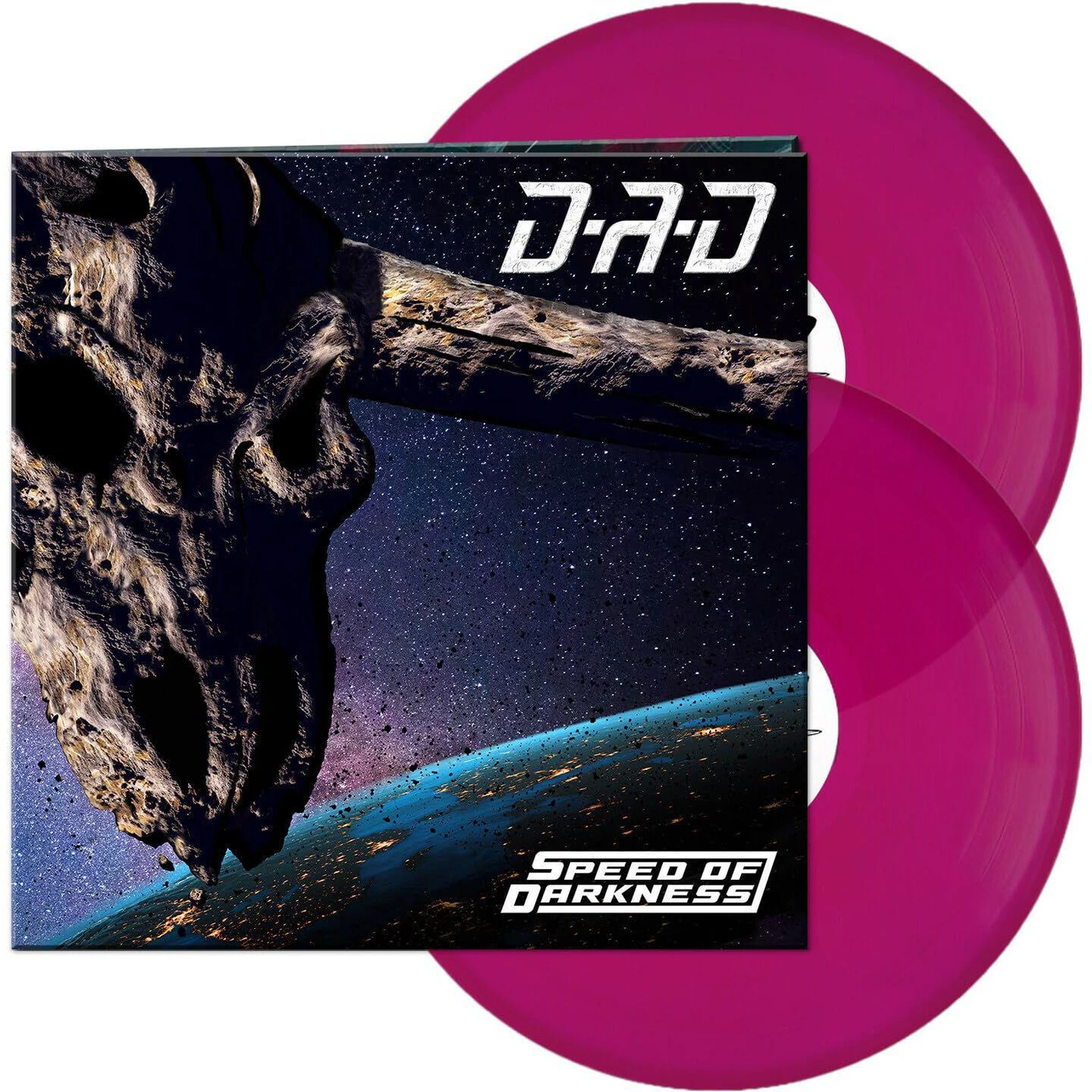 D-A-D Speed Of Darkness (Clear Magenta) Vinyl Record