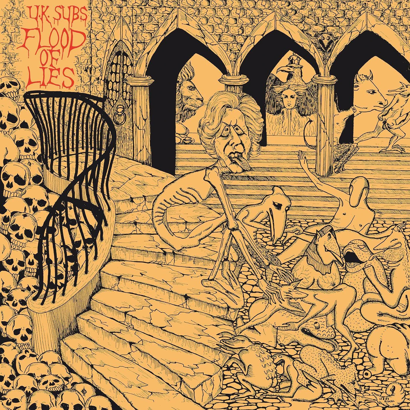 U.K. Subs Flood Of Lies Vinyl Record