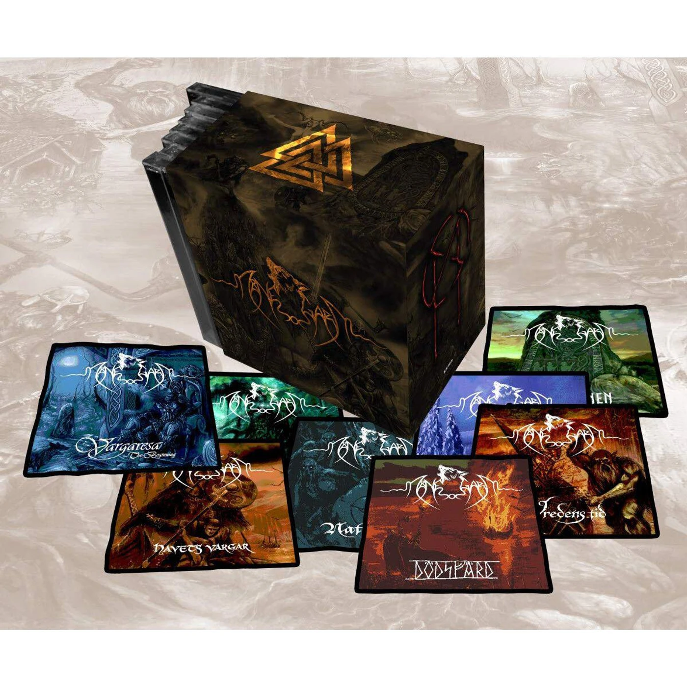 Månegarm DELUXE EDITION 8 CD BOX-SET (O-CARD + PATCHES) CD