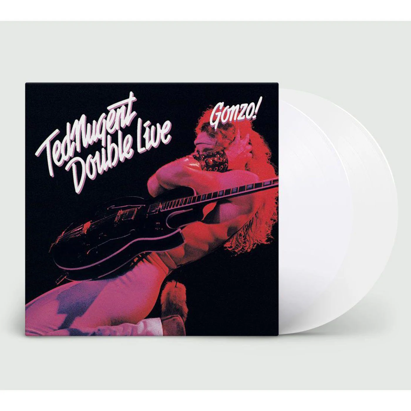 Ted Nugent DOUBLE LIVE GONZO (2LP/WHITE VINYL) Vinyl Record