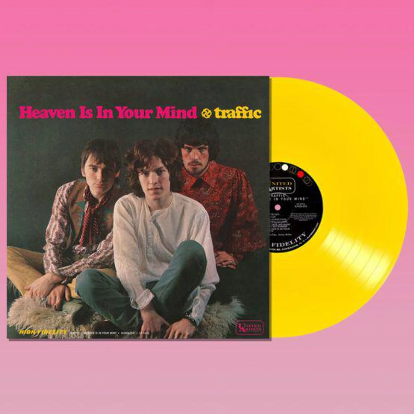 Traffic Heaven Is In Your Mind/Mr. Fantasy (Yellow) Vinyl Record