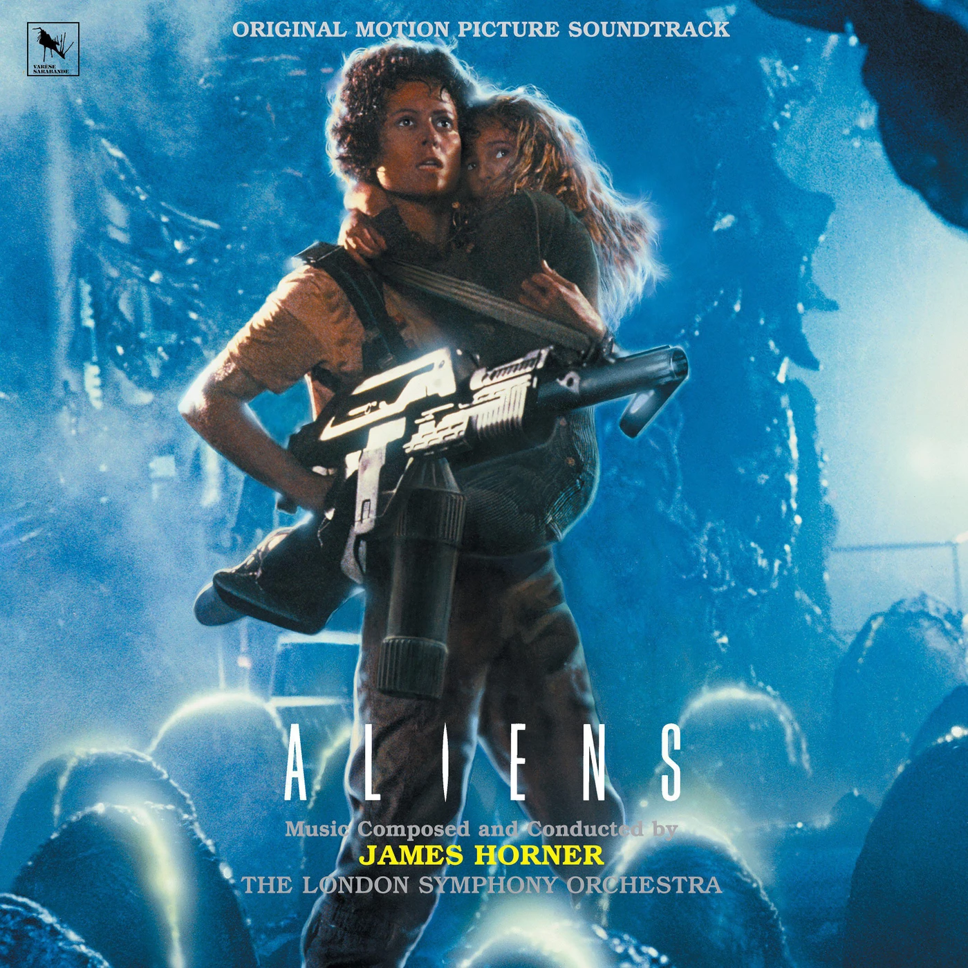 James Horner ALIENS Original Soundtrack (35TH ANNIVERSARY EDITION) (YELLOW/GREEN VINYL) (RSD) Vinyl Record