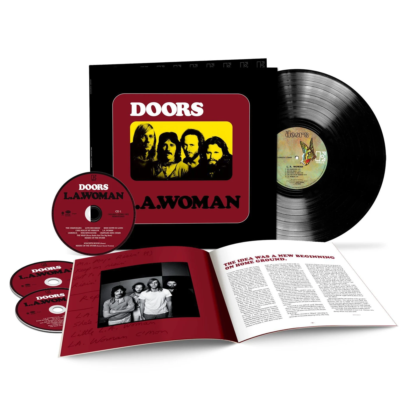 The Doors L.A. Woman (50th Anniversary Deluxe Edition/3CDLP) Vinyl Record