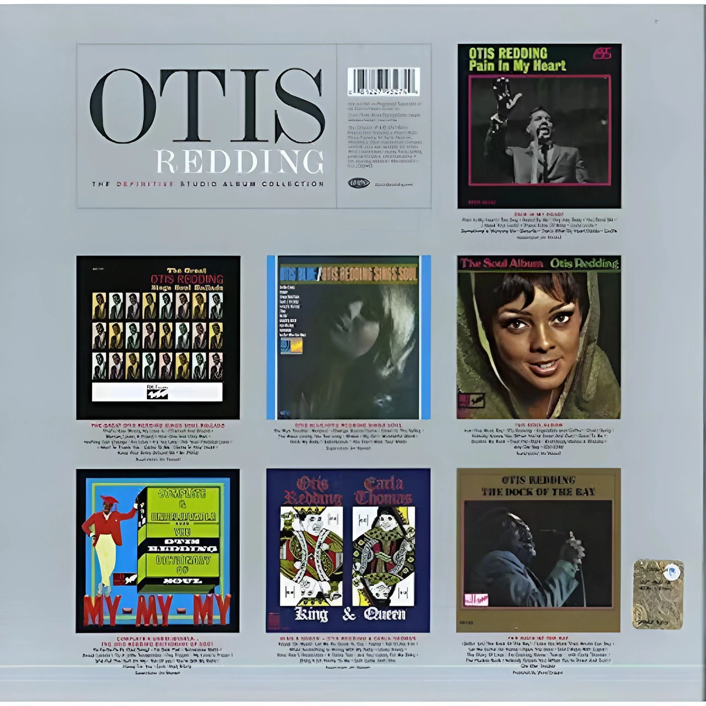 Otis Redding Definitive Studio Album Collection (7LP) Vinyl Record