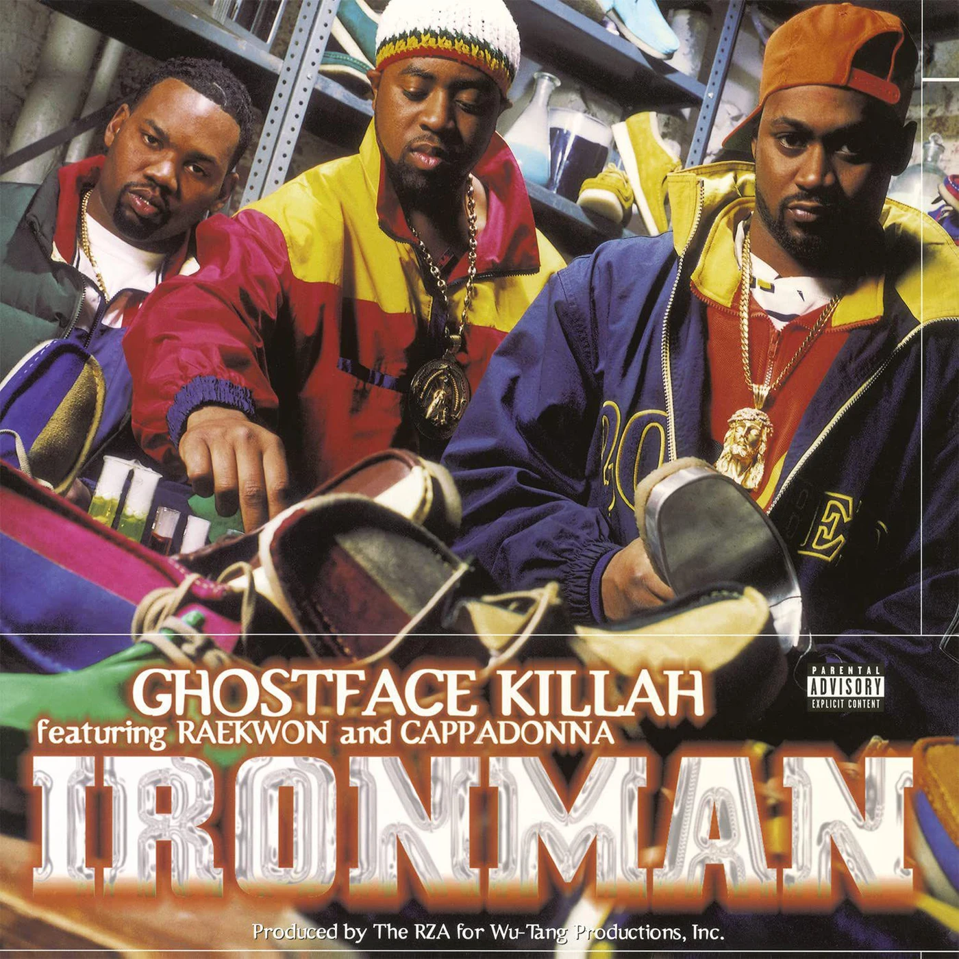 Ghostface Killah IRONMAN (2LP/180G/25TH ANNIVERSARY/TRANSLUCENT VINYL- 1-RED/1-BLUE) Vinyl Record