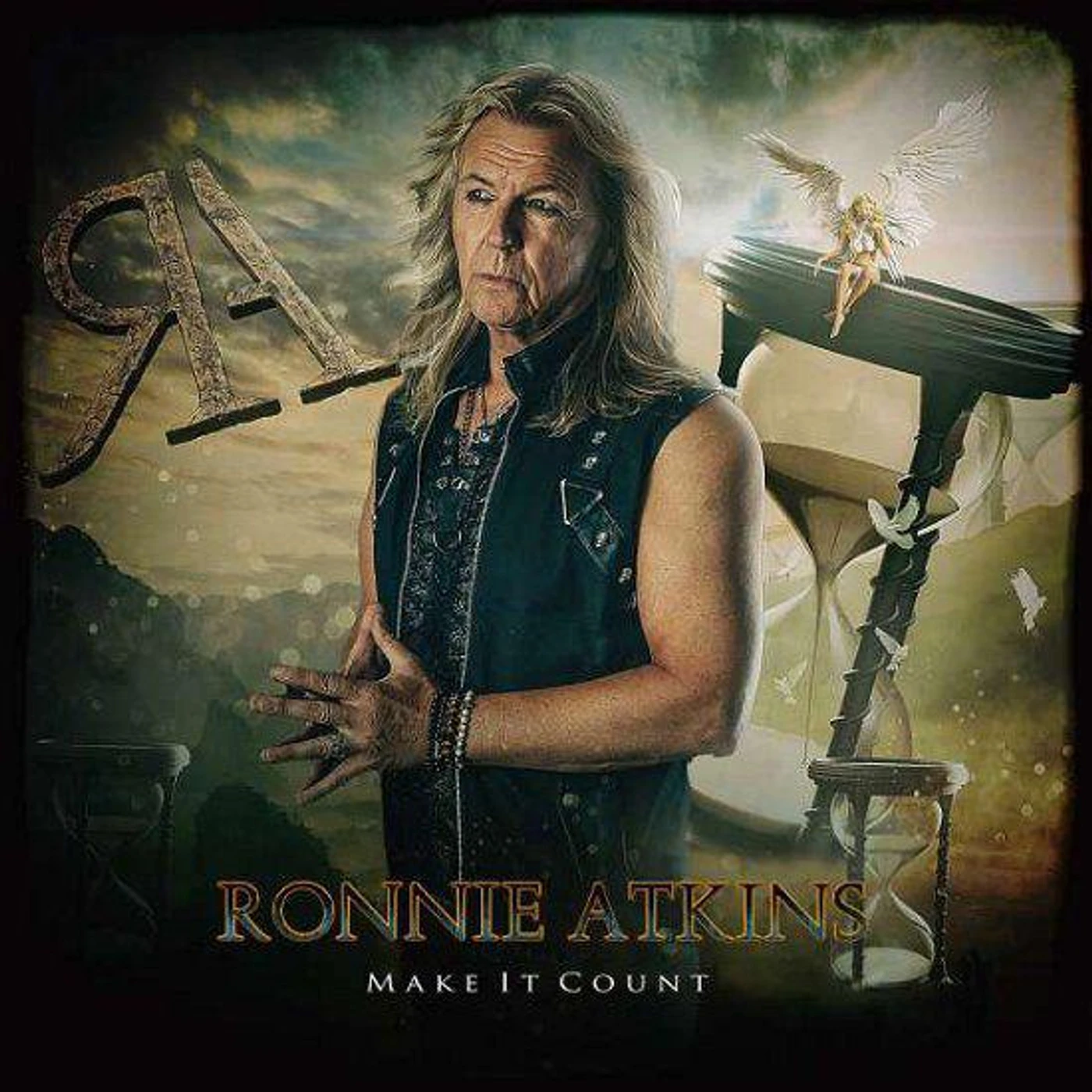 Ronnie Atkins Make It Count (2LP/White) Vinyl Record