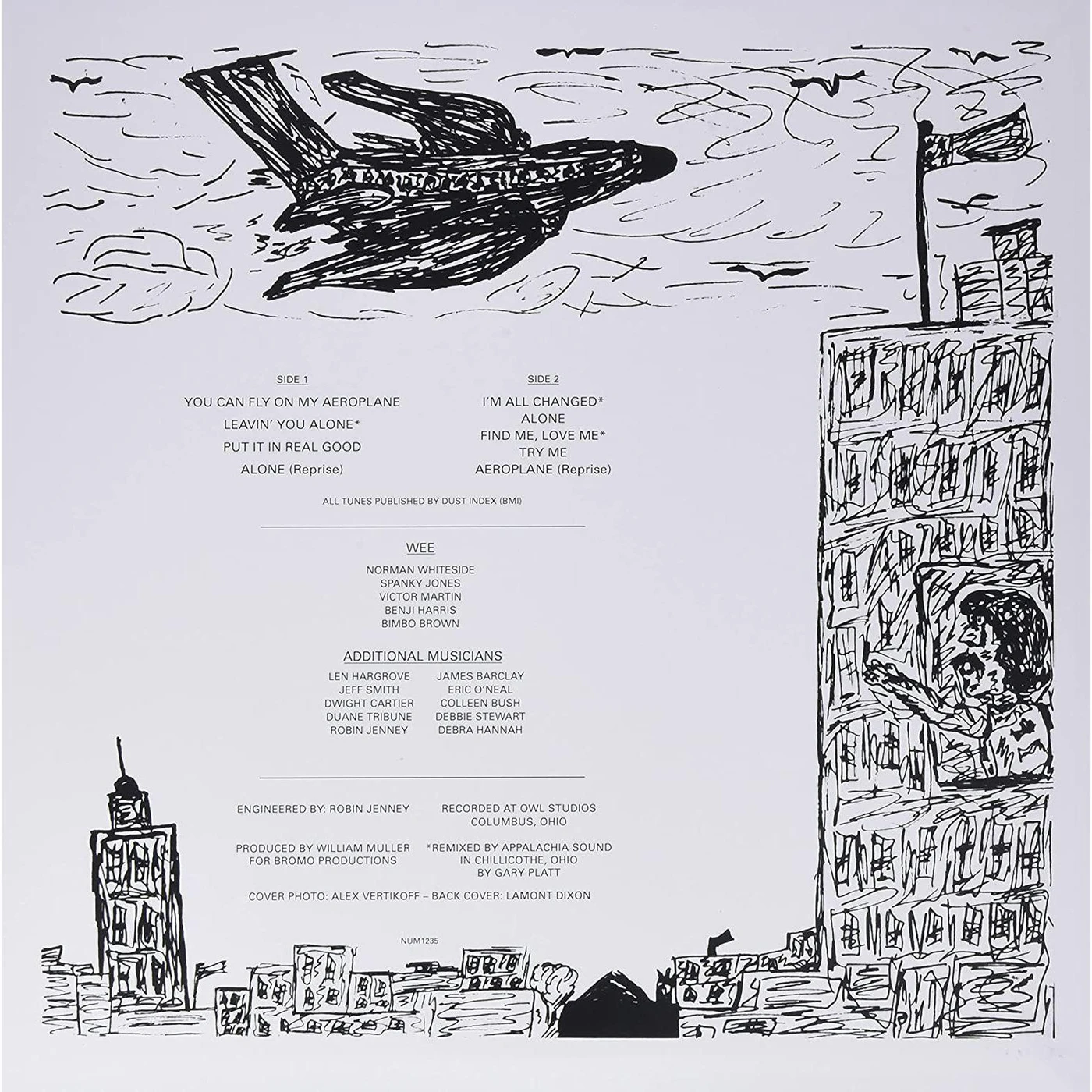 Wee You Can Fly On My Aeroplane (White) Vinyl Record
