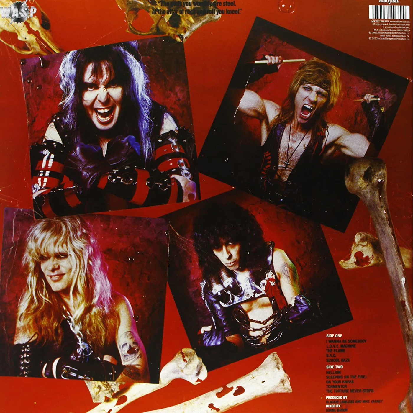 W.A.S.P. Vinyl Record