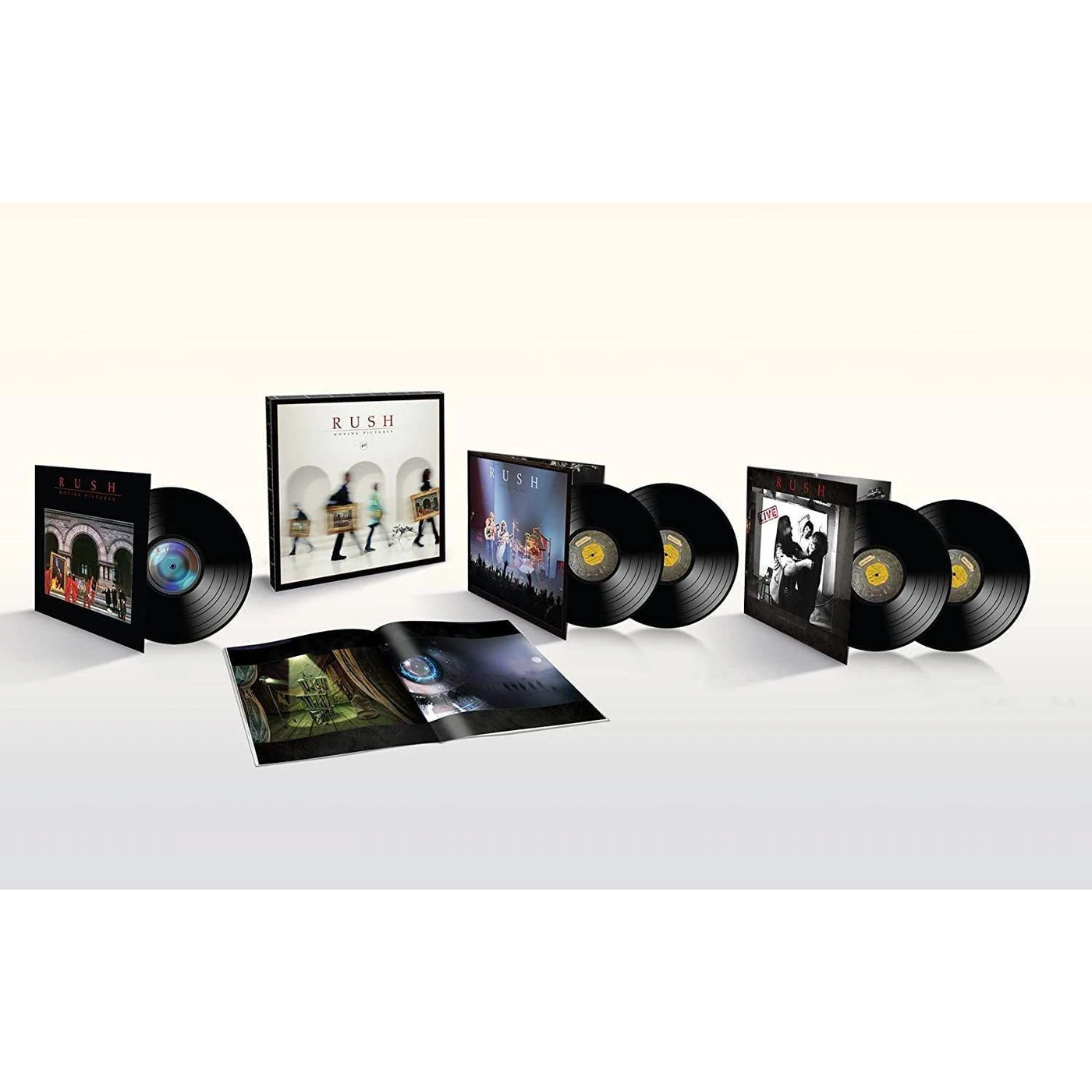 Rush MOVING PICTURES (40TH ANNIVERSARY/DELUXE/5LP) Vinyl Record