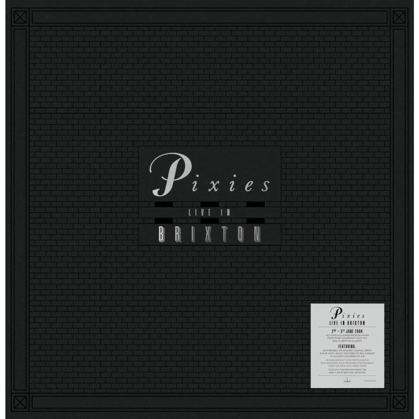 Pixies Live In Brixton (180G/Translucent Red, Orange, Green & Blue) Vinyl Record