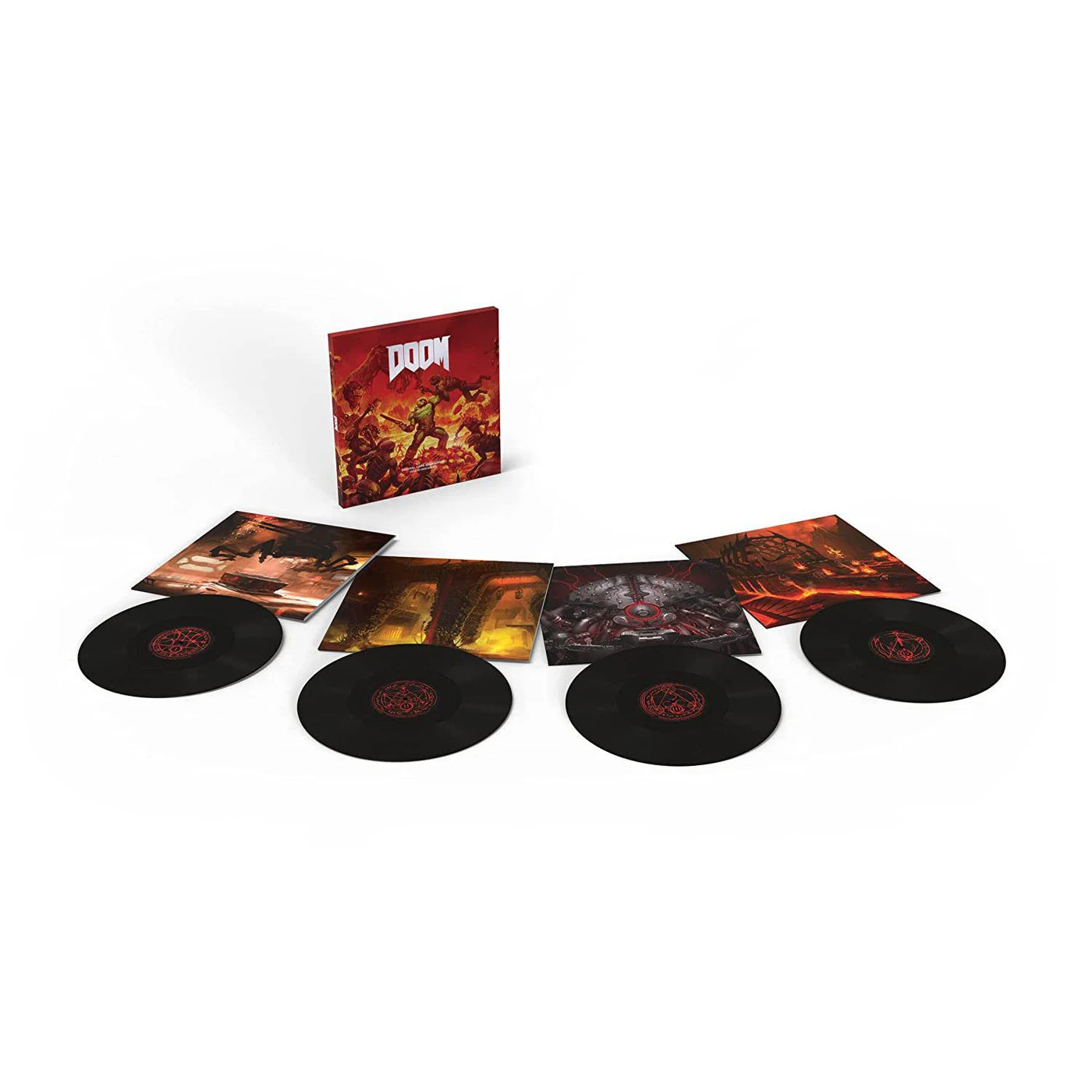 Mick Gordon Doom Original Game Soundtrack (4LP/Import) Vinyl Record
