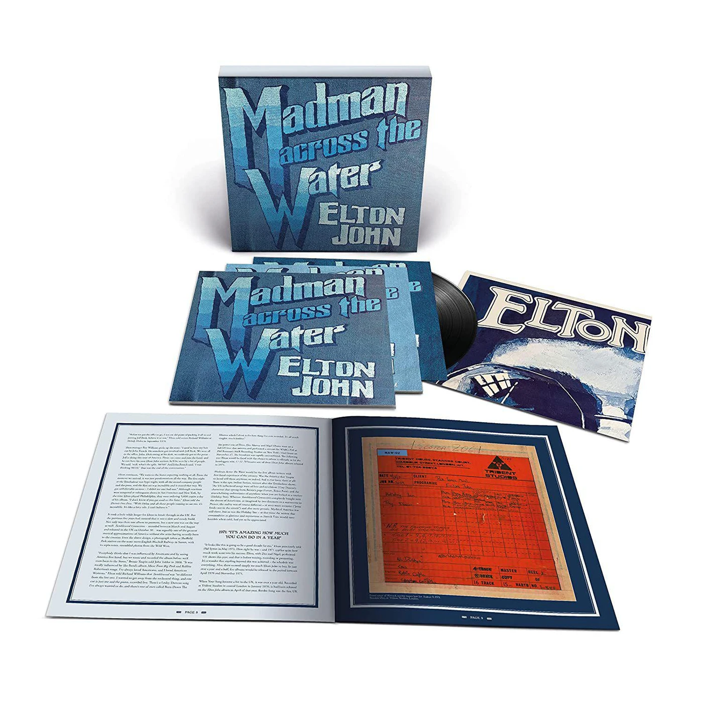 Elton John Madman Across The Water (50th Anniversary/4LP Box Set) (Vinyl)