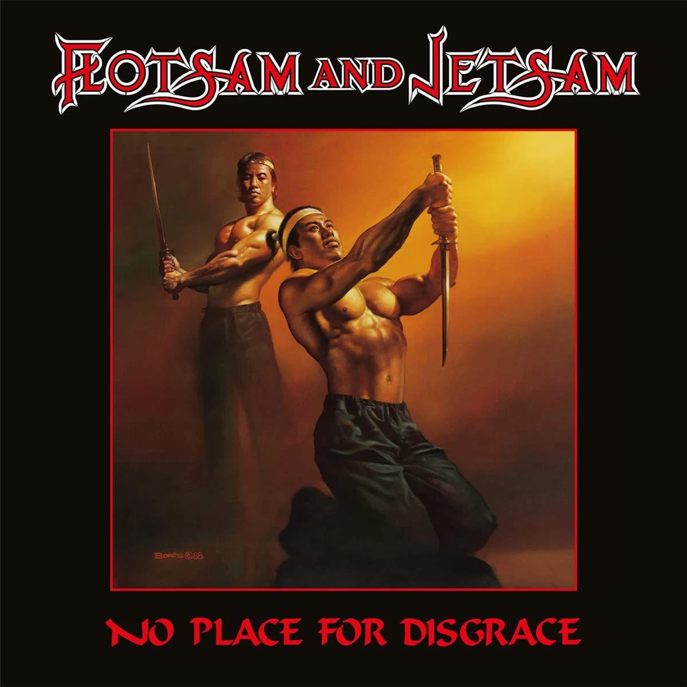 Flotsam & Jetsam No Place For Disgrace (180G/Translucent Red) Vinyl Record